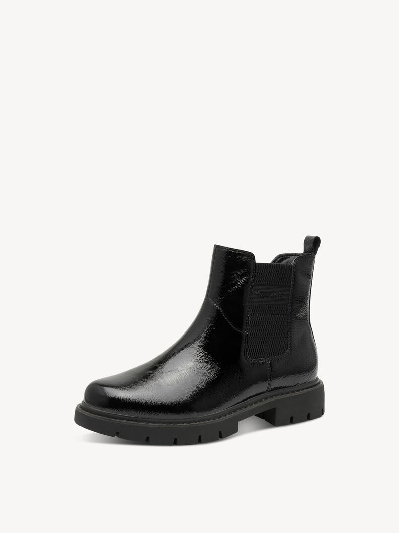 Chelsea Boot - schwarz, BLACK PATENT, hi-res
