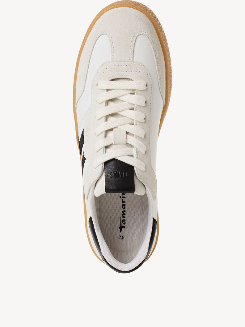 Sneaker - hvid, WHITE/BLACK, hi-res