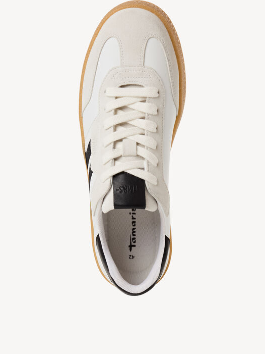 Sneaker, WHITE/BLACK, hi-res