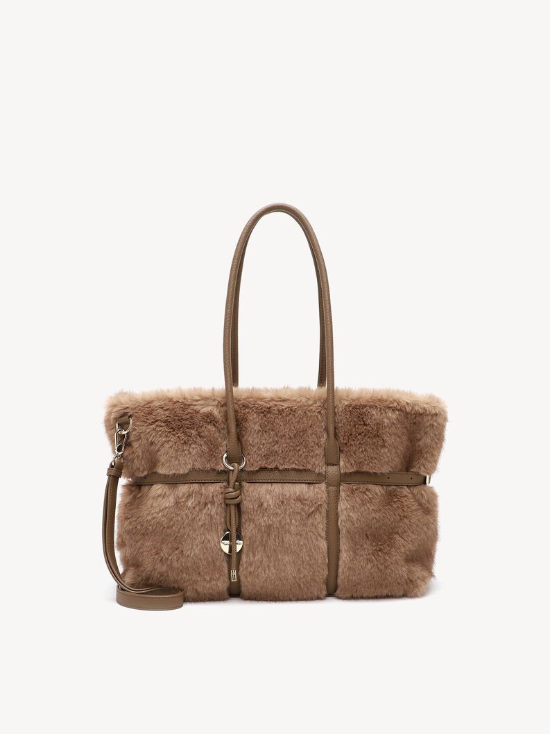 Shopper, taupe, hi-res