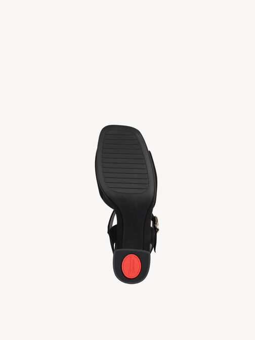 Sandale &agrave; talon, BLACK SUEDE, hi-res