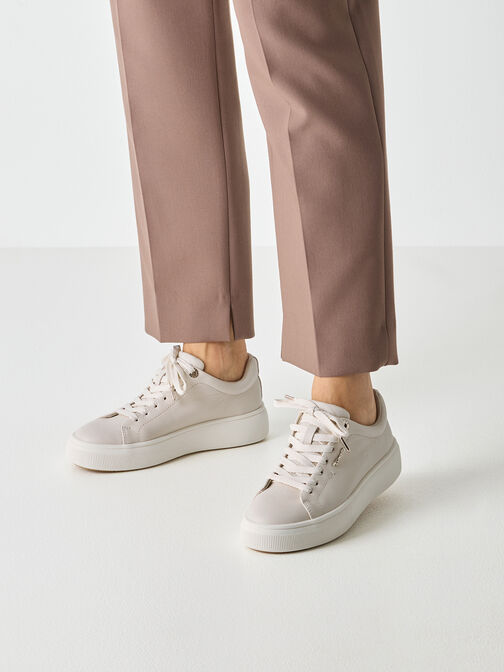 Sneaker, IVORY LEATHER, hi-res