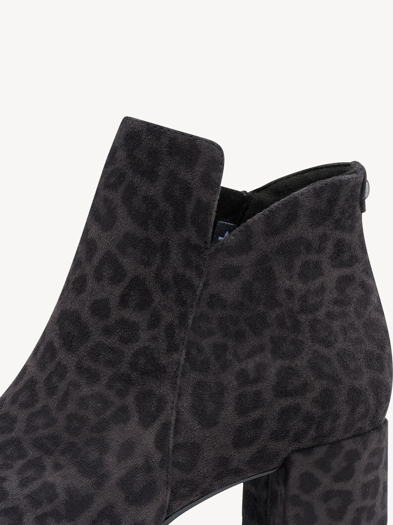 Bootie - grey, GREY LEOPARD, hi-res