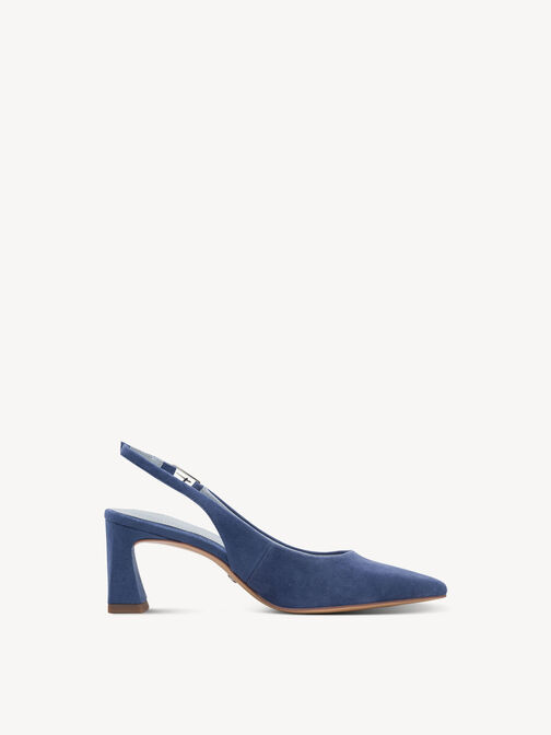 Slingpumps, BLUE, hi-res