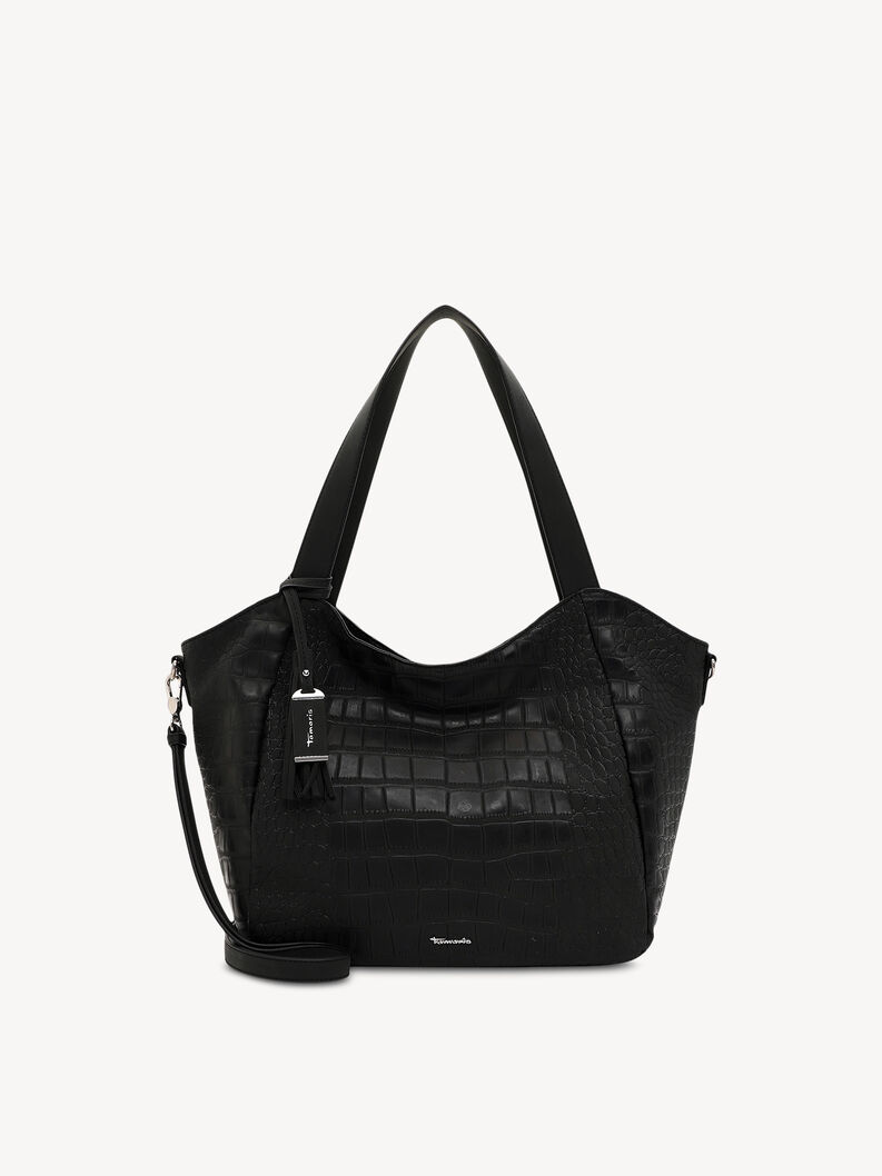 Shopping bag - black, black, hi-res