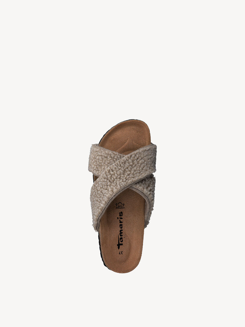 Pantoffel - beige, TAUPE, hi-res