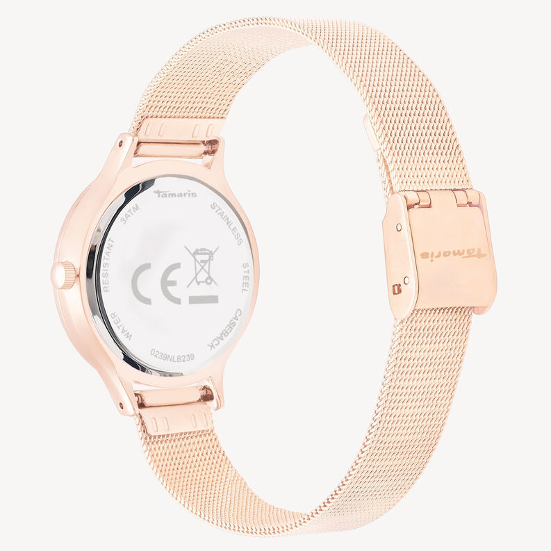 Horloge - rosegoud, ros&eacute;gold, hi-res