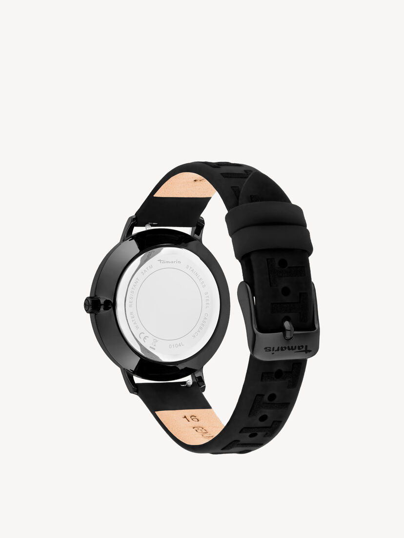 Horloge - zwart, zwart, hi-res