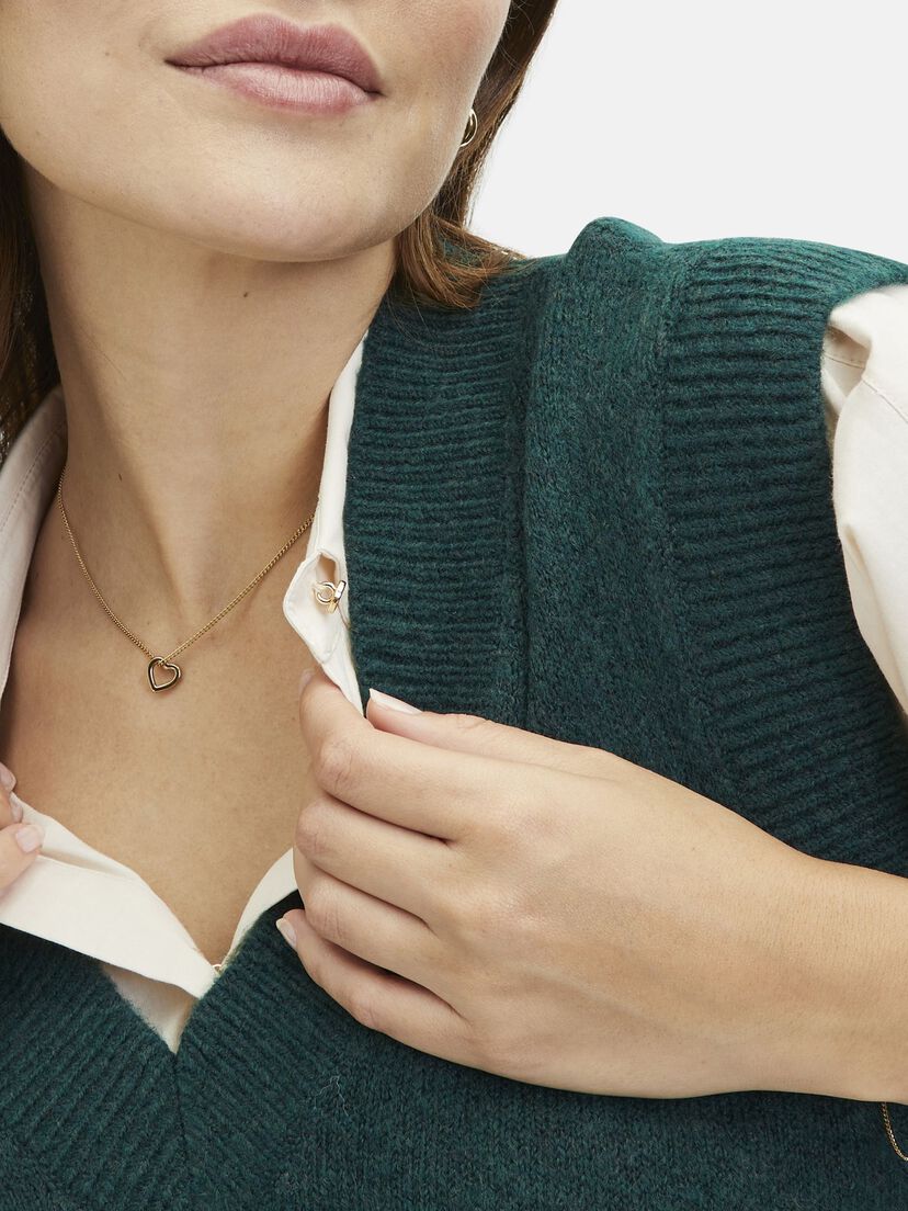 Halskettinge - goud, goud, hi-res