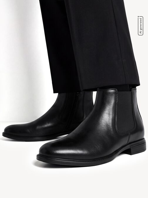 Chelsea boot, BLACK, hi-res