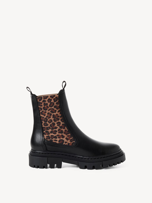 Chelseaboot, BLACK/LEOPARD, hi-res