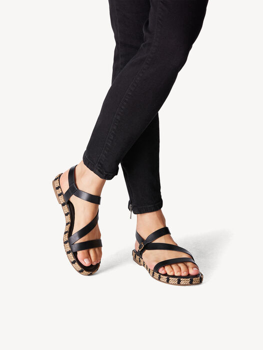 Sandaal, BLACK, hi-res