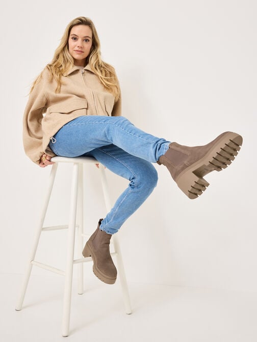 Chelsea Boot, TAUPE SUEDE, hi-res