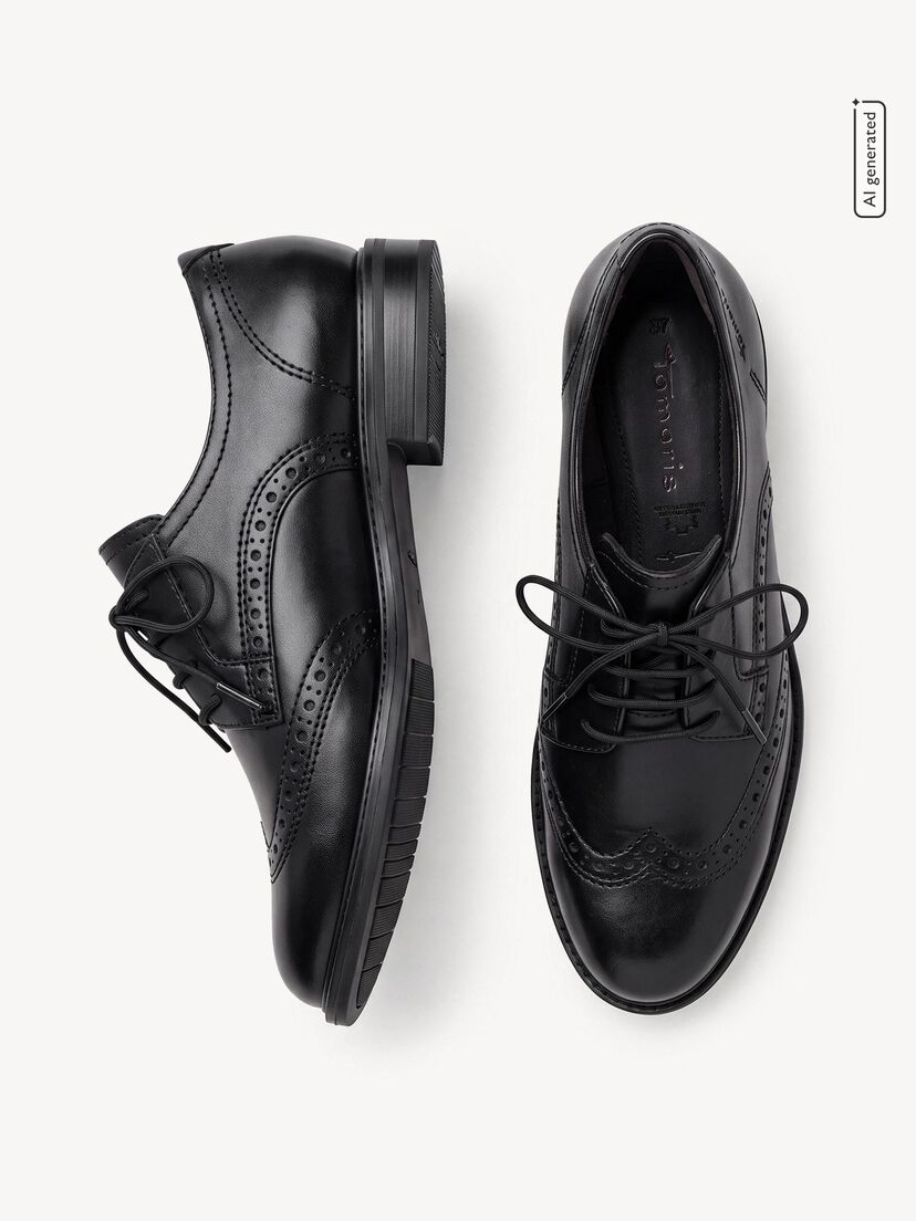 Lage schoen, BLACK, hi-res