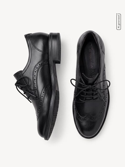 Lage schoen, BLACK, hi-res