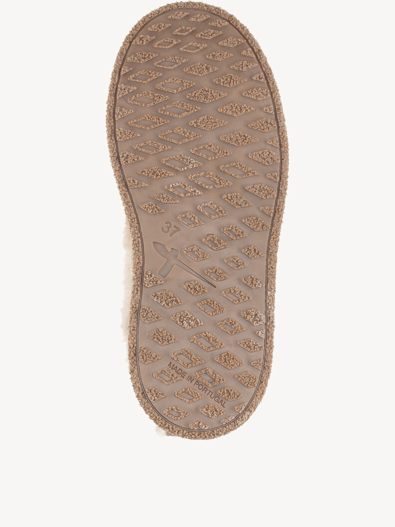 Bootie - beige warm lining, DARK TAUPE, hi-res