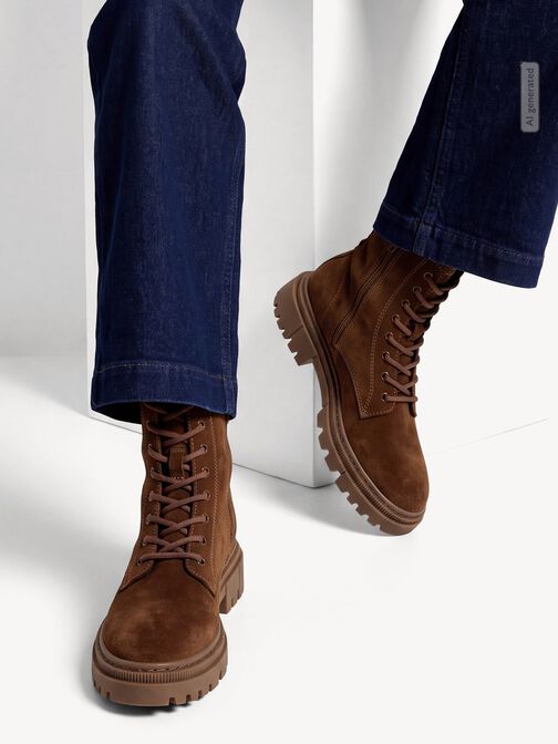 Bootie, cognac, hi-res
