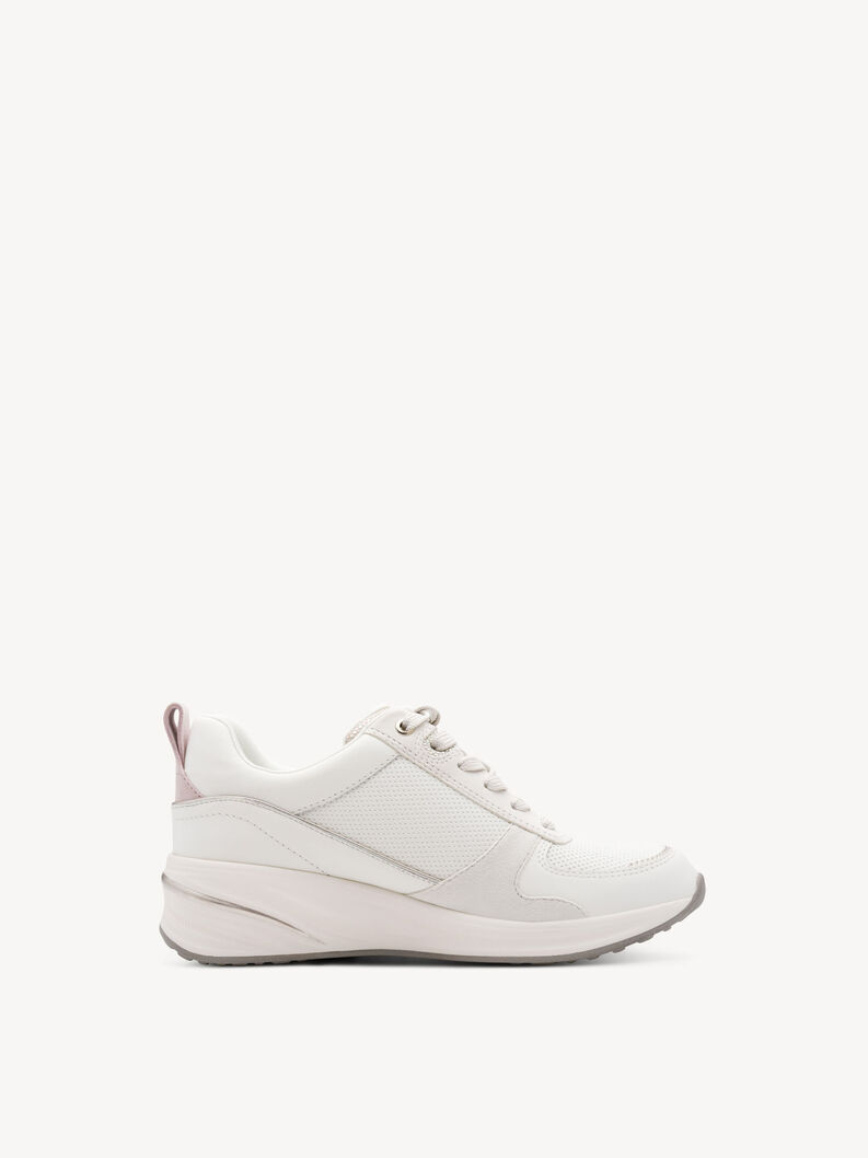 Basket - blanc, WHITE LEATHER, hi-res