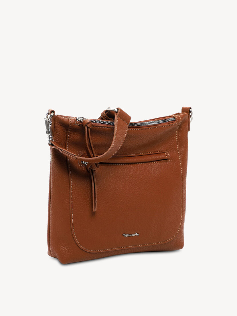 Schoudertas - bruin, cognac, hi-res