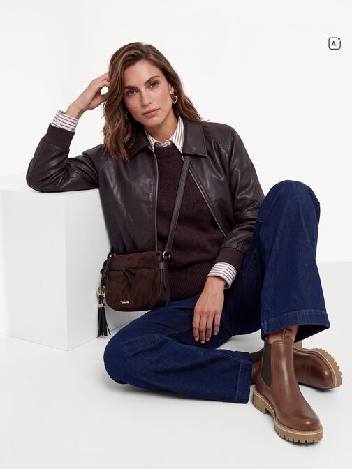 Chelsea boot, cognac, hi-res