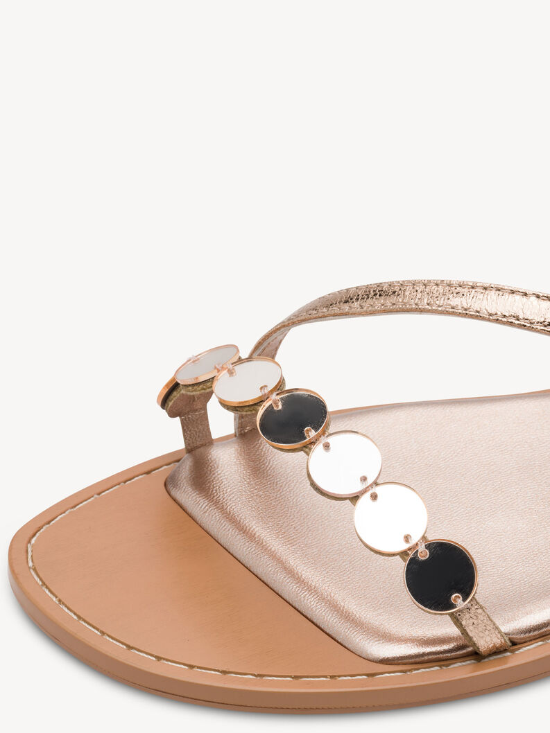 Sandale - m&eacute;tallique, ROSE METALLIC, hi-res