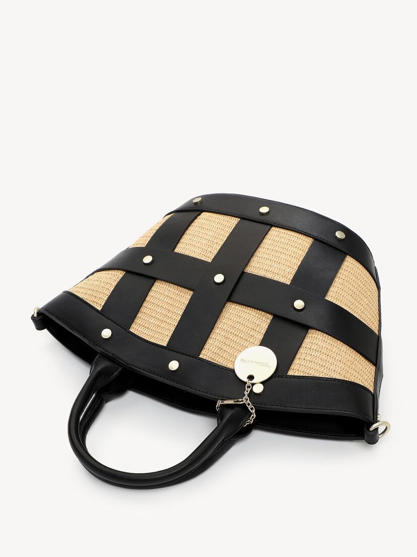 Shopper - zwart, black, hi-res