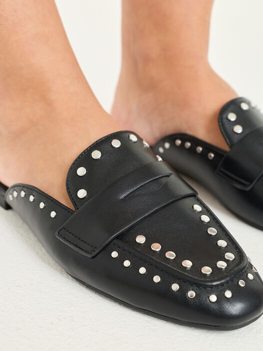 Slipper, BLACK, hi-res