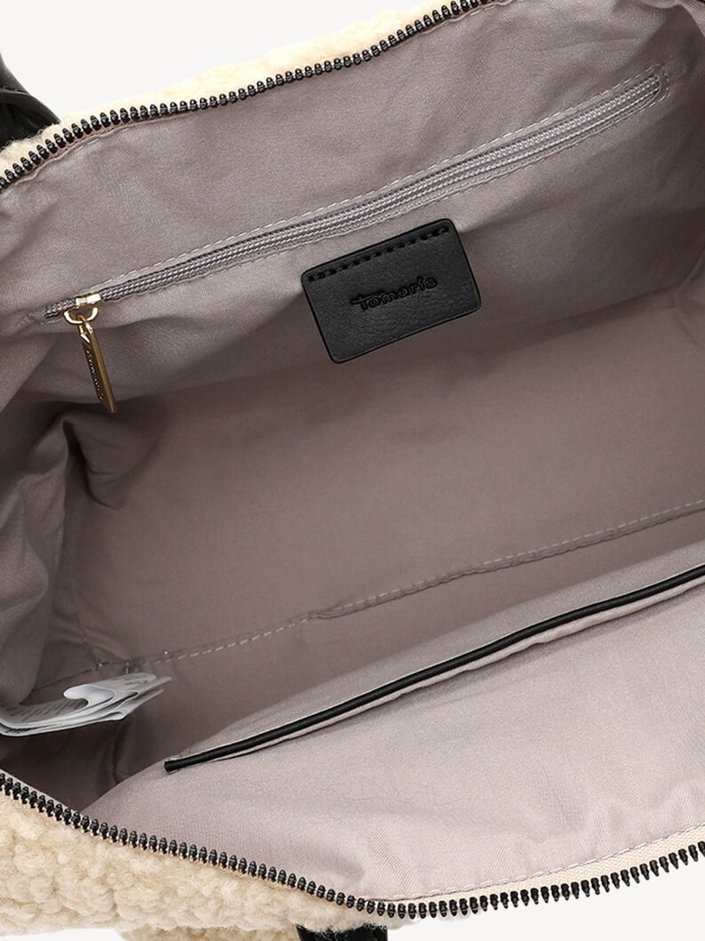 Sac cabas - beige, ecru, hi-res