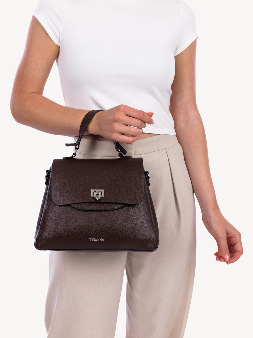 Handtas - bruin, brown, hi-res