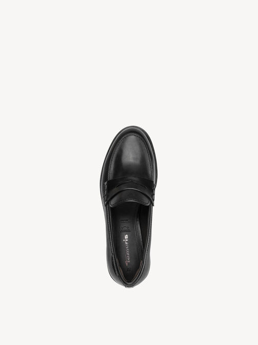 Slipper, BLACK LEATHER, hi-res