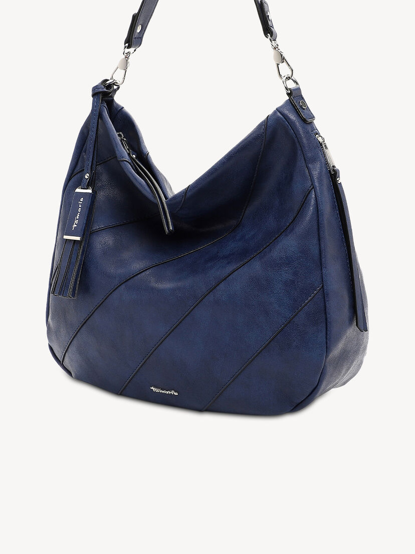 Handtas - blauw, navy, hi-res