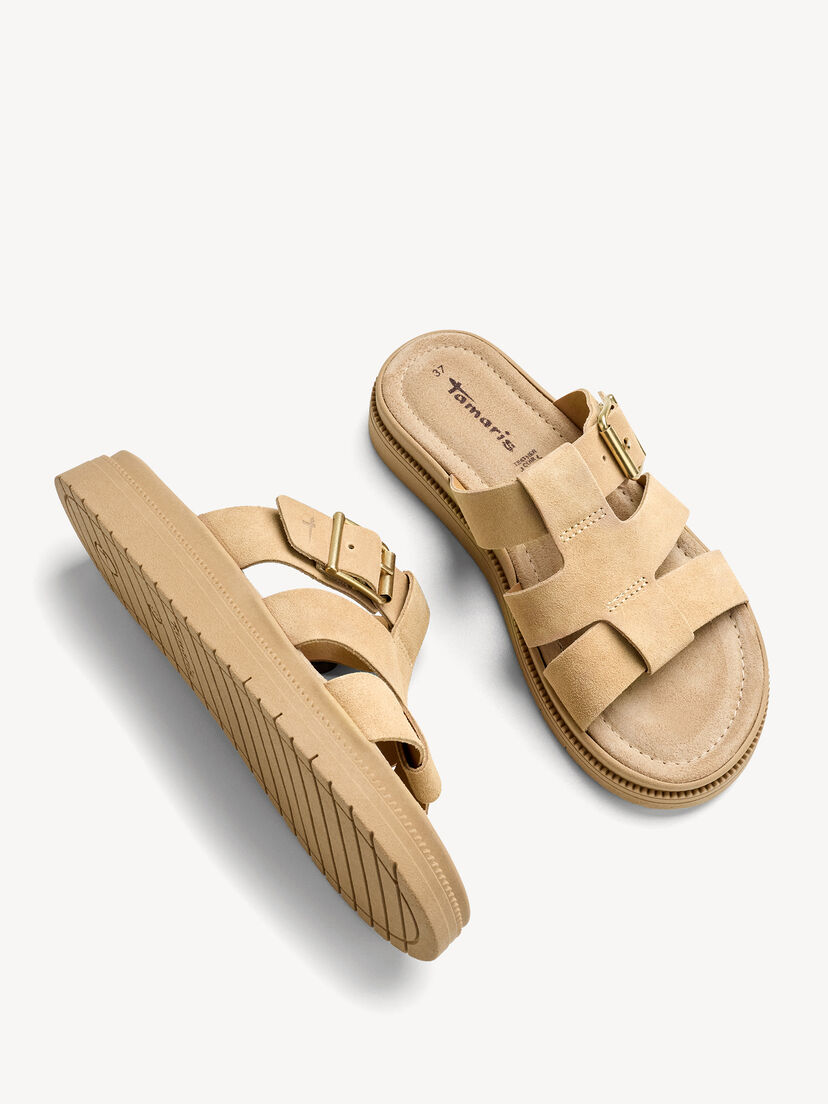 Slipper, BEIGE SUEDE, hi-res