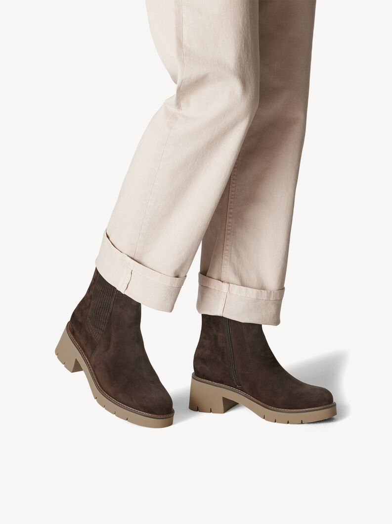 Leder Chelsea Boot - braun, MOCCA, hi-res