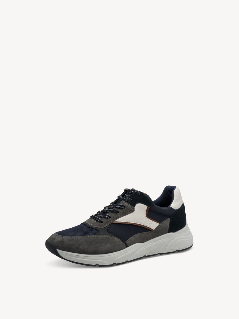 Sportowe - niebieski, NAVY/GREY, hi-res