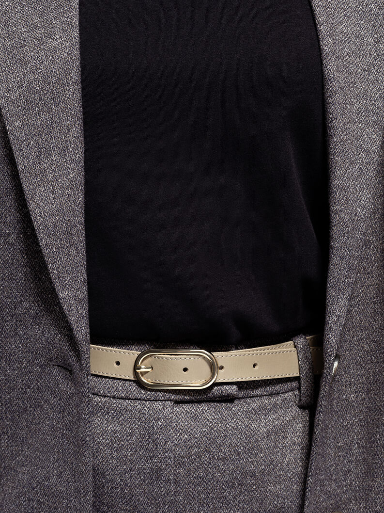 Ledergürtel - braun, taupe, hi-res