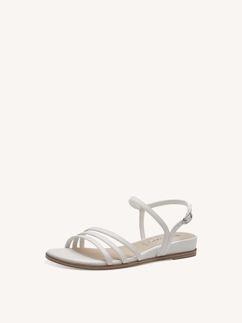 Sandale - weiß, WHITE, hi-res