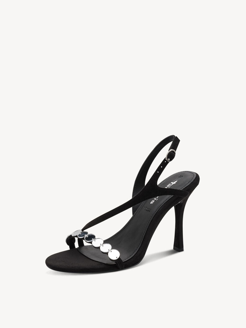 Sandalo - nero, BLACK, hi-res