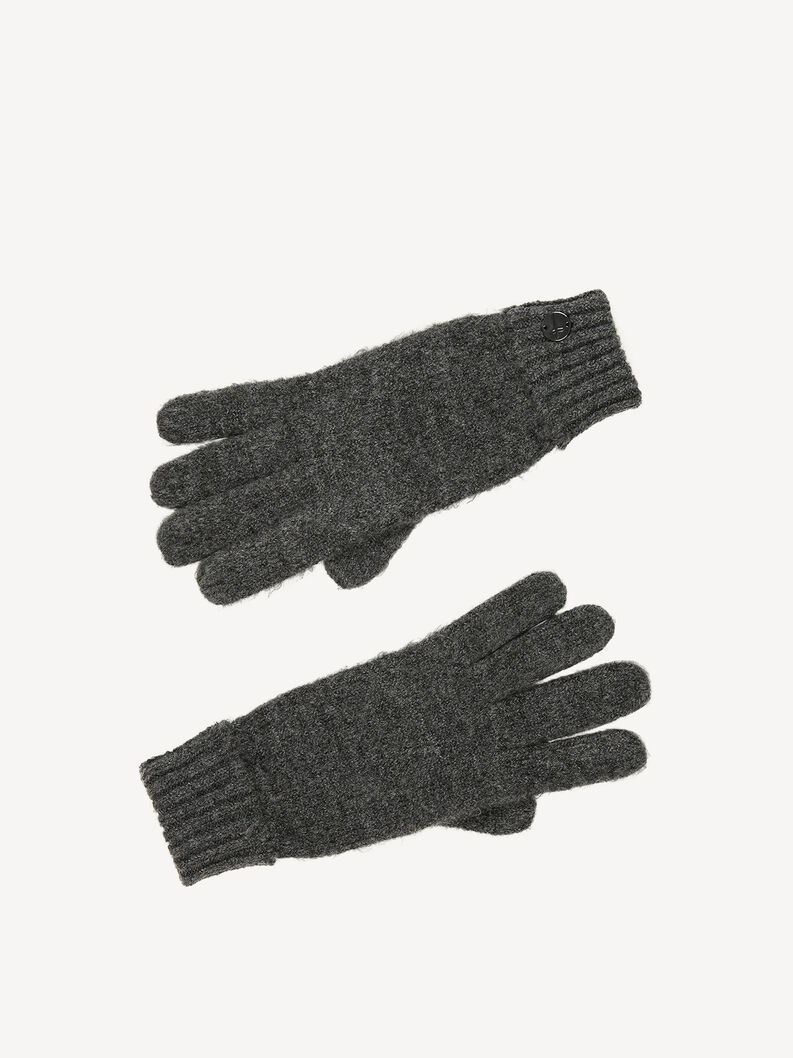 Handschoenen - zwart, Jet Black& Quiet Shade, hi-res