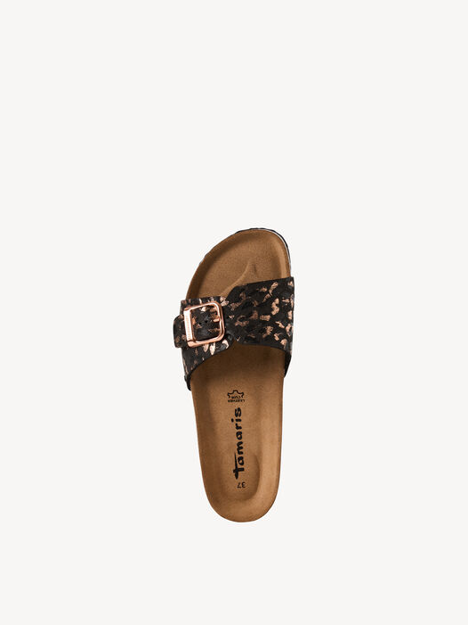 Slipper, BLACK/LEOPARD, hi-res