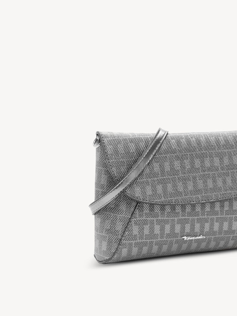 Clutch - silber, darksilver, hi-res