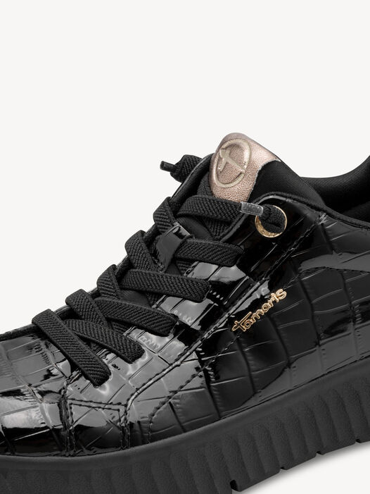 Sneaker, BLACK CROCO, hi-res