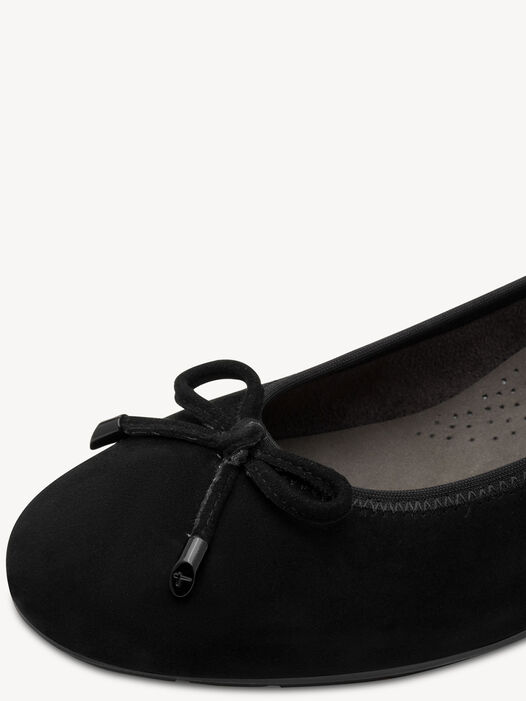 Ballerina, BLACK SUEDE, hi-res