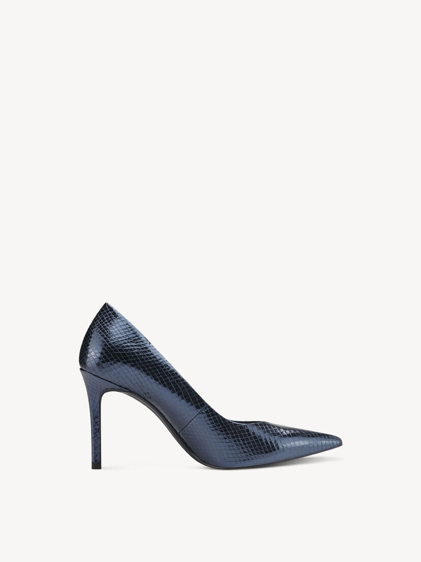 Pumps - blauw, NAVY METALLIC, hi-res