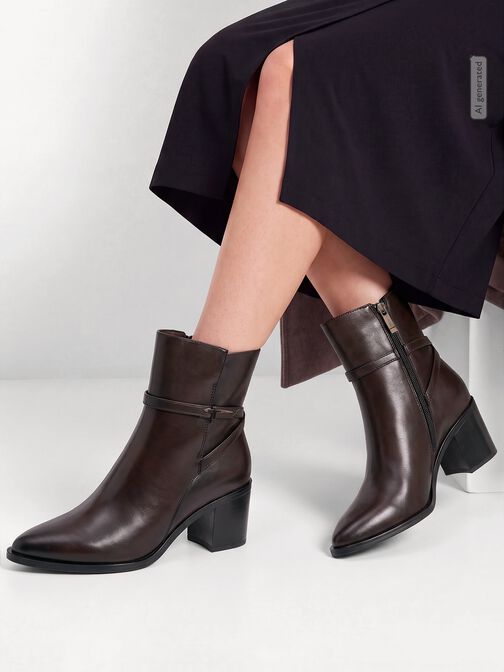 Stiefelette, MAHOGANY, hi-res