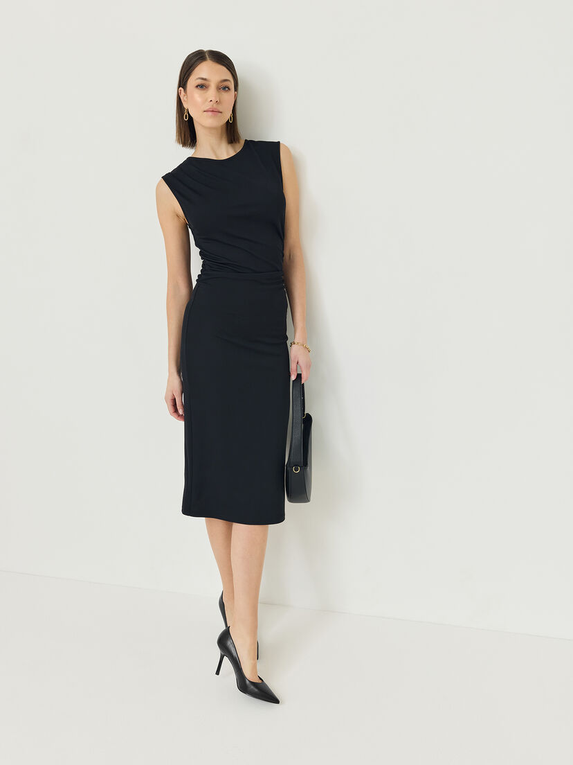 Leren Pumps - zwart, BLK LEATH. UNI, hi-res