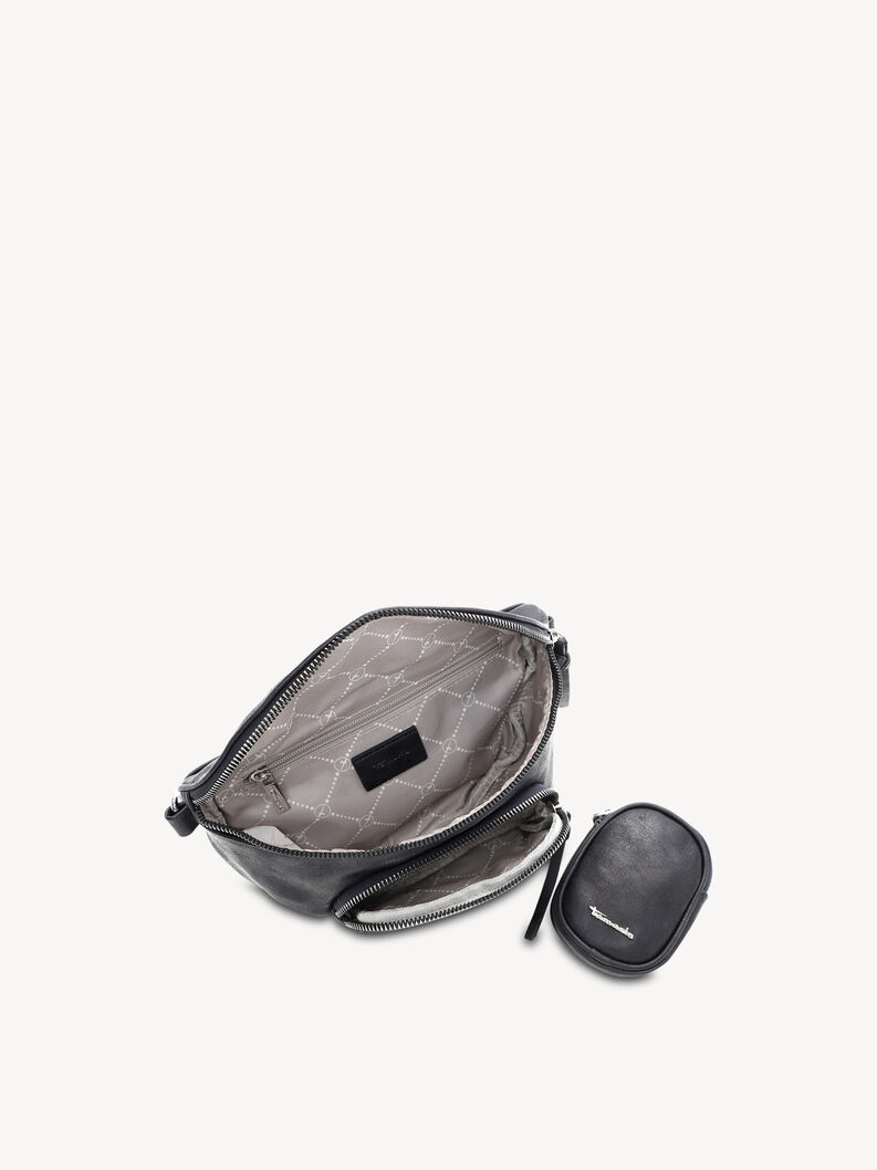 Schoudertas - blauw, blue, hi-res