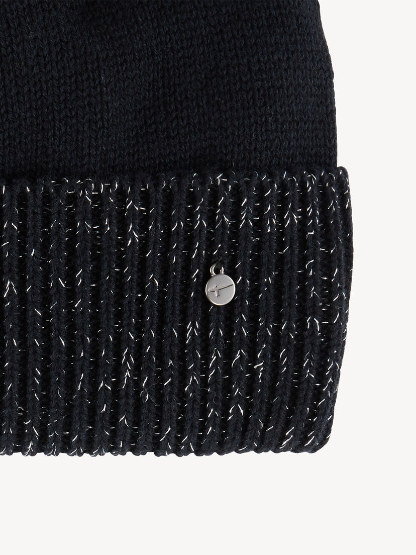 Beanie - zwart, Black Beauty, hi-res