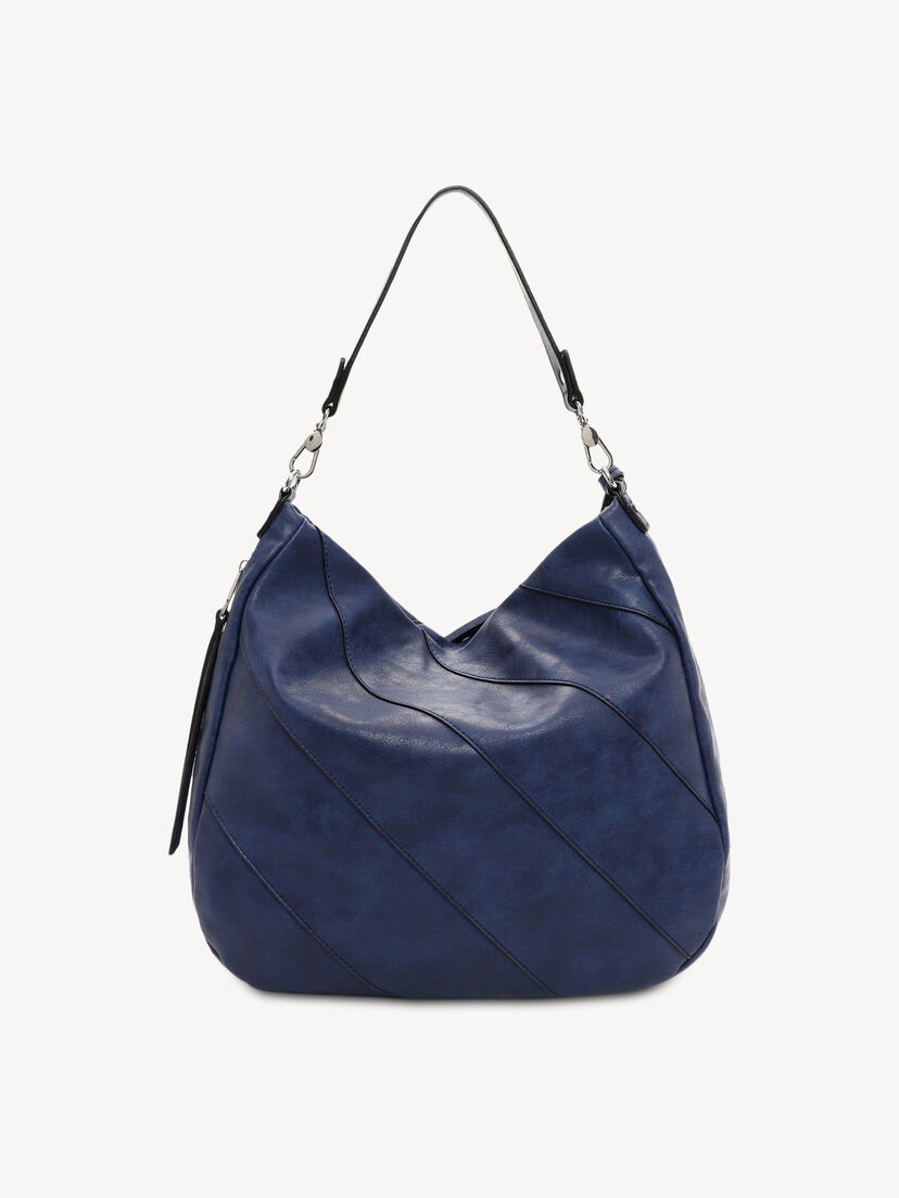 Handtas - blauw, navy, hi-res