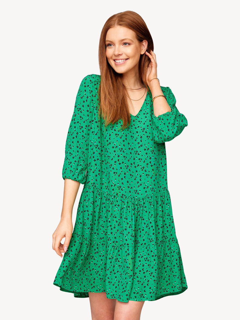 Φορέματα - πράσινο, Jelly Bean Flower AOP, hi-res