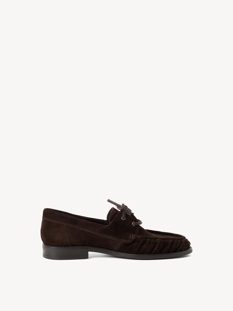 Mocassin en cuir - marron, 304, hi-res